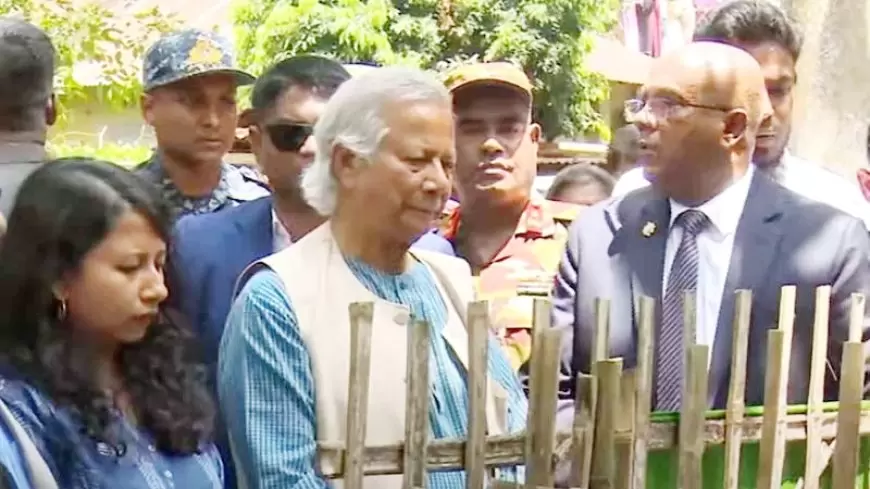 আবু সাঈদের কবর জিয়ারত করলেন ড. ইউনূস